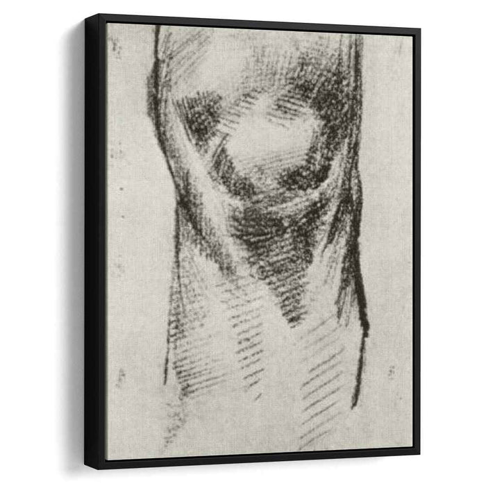 Sketch of a Knee (1886) by Vincent van Gogh