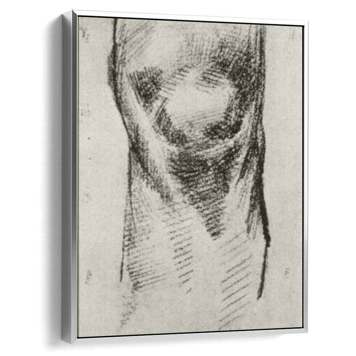 Sketch of a Knee (1886) by Vincent van Gogh