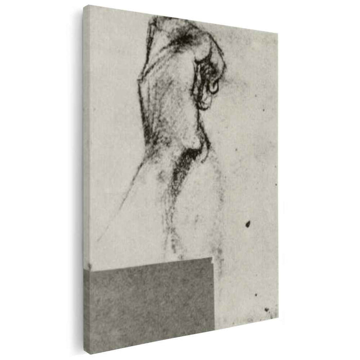 Sketch of a Left Hand (1886) by Vincent van Gogh