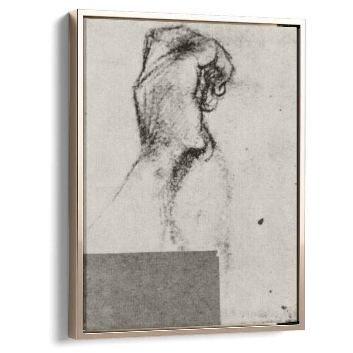 Sketch of a Left Hand (1886) by Vincent van Gogh