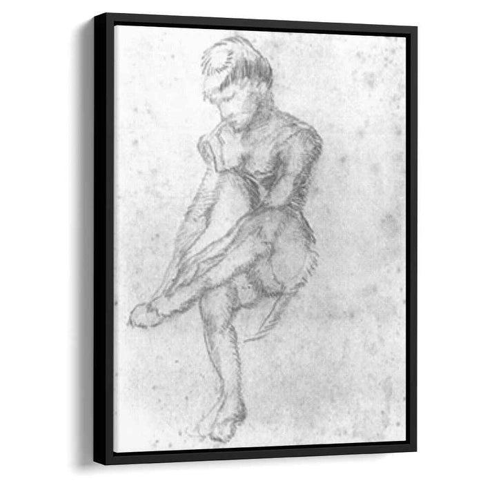 Sketch of a Seated Woman (1888) by Vincent van Gogh