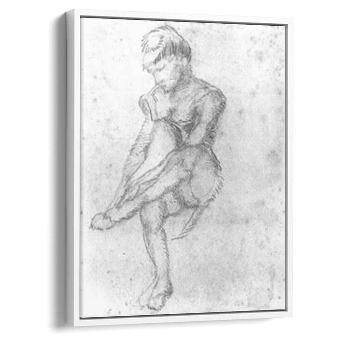 Sketch of a Seated Woman (1888) by Vincent van Gogh