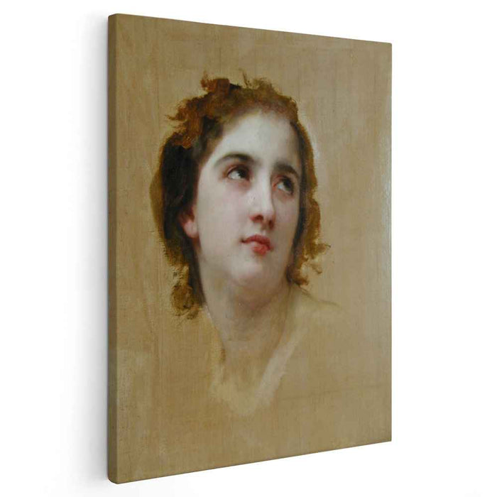 Sketch of a Young Woman by William-Adolphe Bouguereau