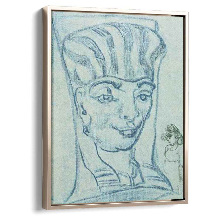 Sketch of an Eroded Garden-Wall Ornament (1890) by Vincent van Gogh