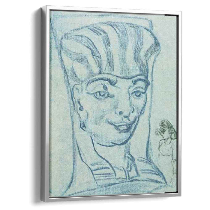 Sketch of an Eroded Garden-Wall Ornament (1890) by Vincent van Gogh