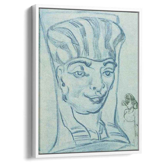 Sketch of an Eroded Garden-Wall Ornament (1890) by Vincent van Gogh