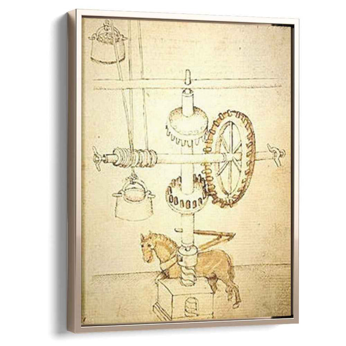 Sketches of the machines (1430) by Filippo Brunelleschi