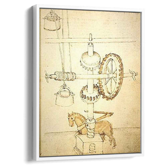 Sketches of the machines (1430) by Filippo Brunelleschi