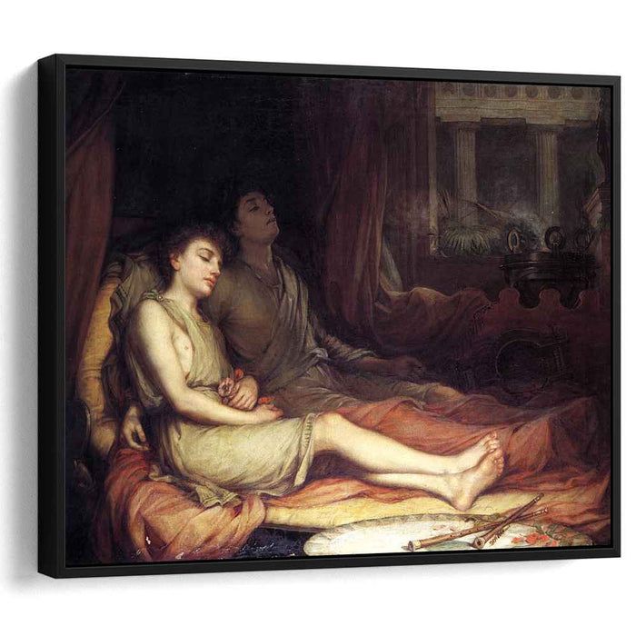 Sleep and His Half Brother Death (1874) by John William Waterhouse