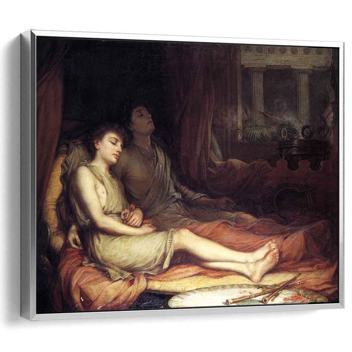 Sleep and His Half Brother Death (1874) by John William Waterhouse