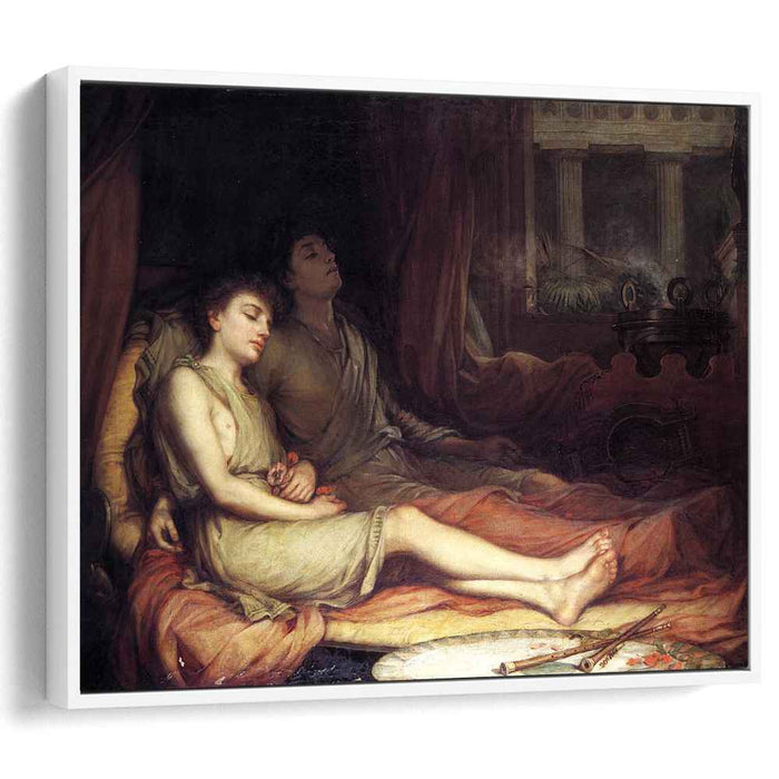 Sleep and His Half Brother Death (1874) by John William Waterhouse