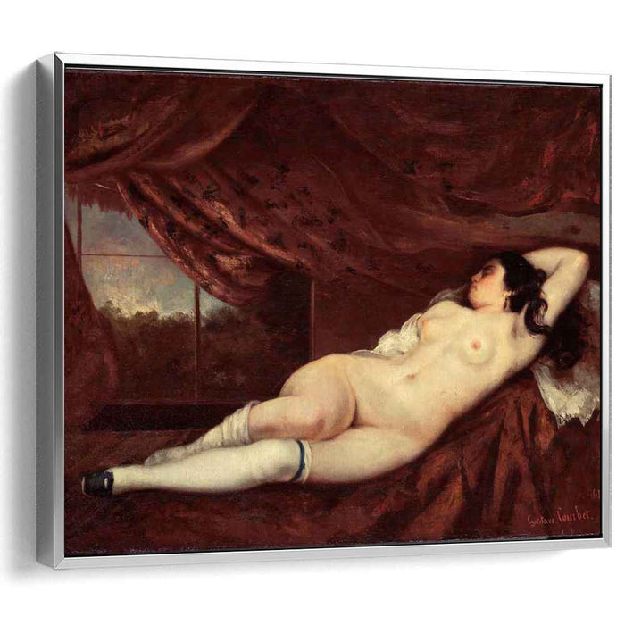 Sleeping Nude Woman (1862) by Gustave Courbet