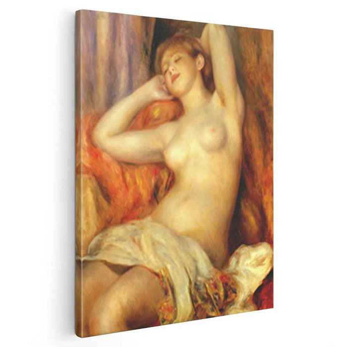 Sleeping woman (1897) by Pierre-Auguste Renoir
