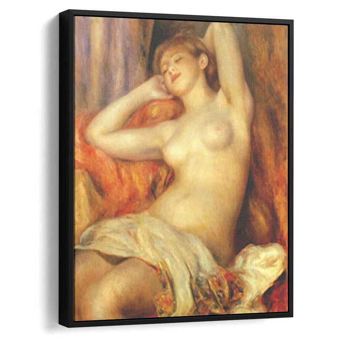 Sleeping woman (1897) by Pierre-Auguste Renoir