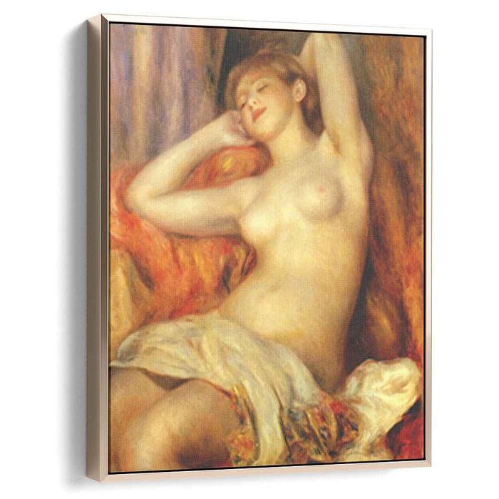 Sleeping woman (1897) by Pierre-Auguste Renoir