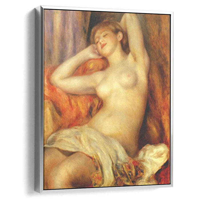 Sleeping woman (1897) by Pierre-Auguste Renoir