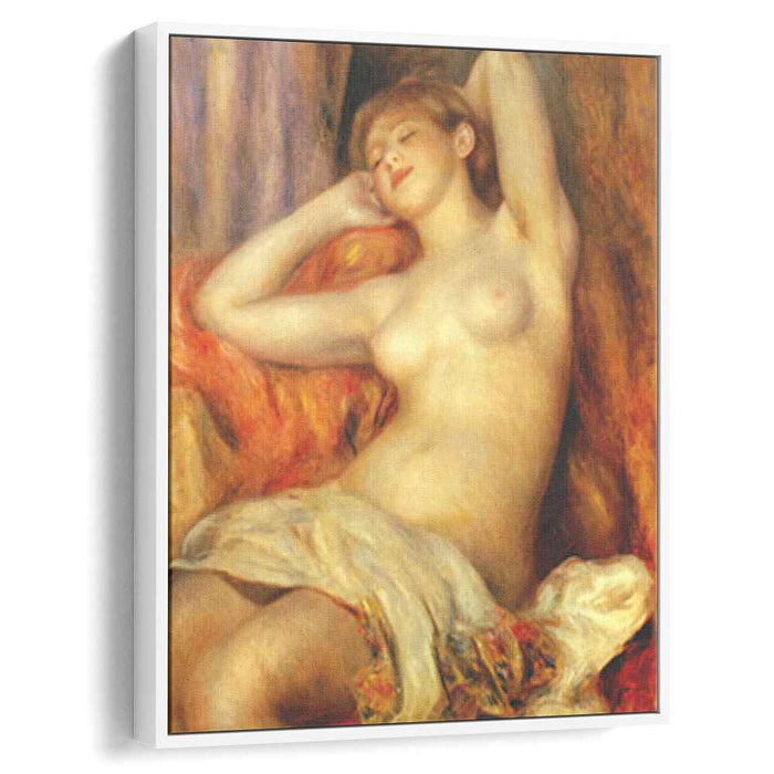 Sleeping woman (1897) by Pierre-Auguste Renoir