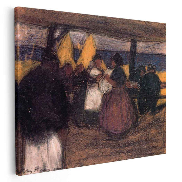 Snackbar in the open air (1900) by Pablo Picasso