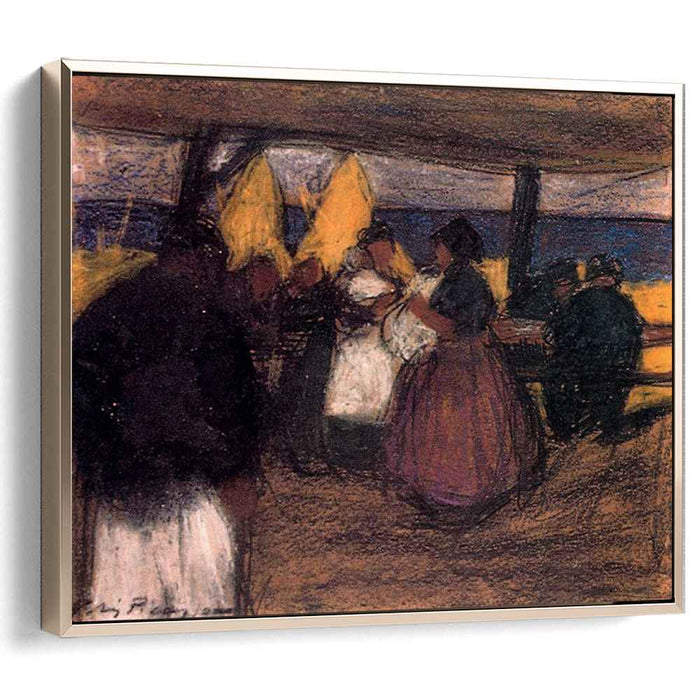 Snackbar in the open air (1900) by Pablo Picasso