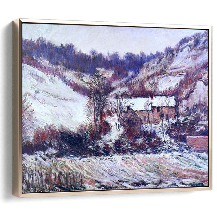 Snow Effect at Falaise (1886) by Claude Monet