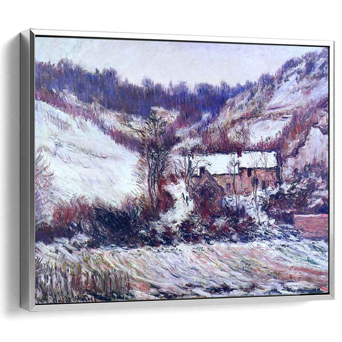 Snow Effect at Falaise (1886) by Claude Monet