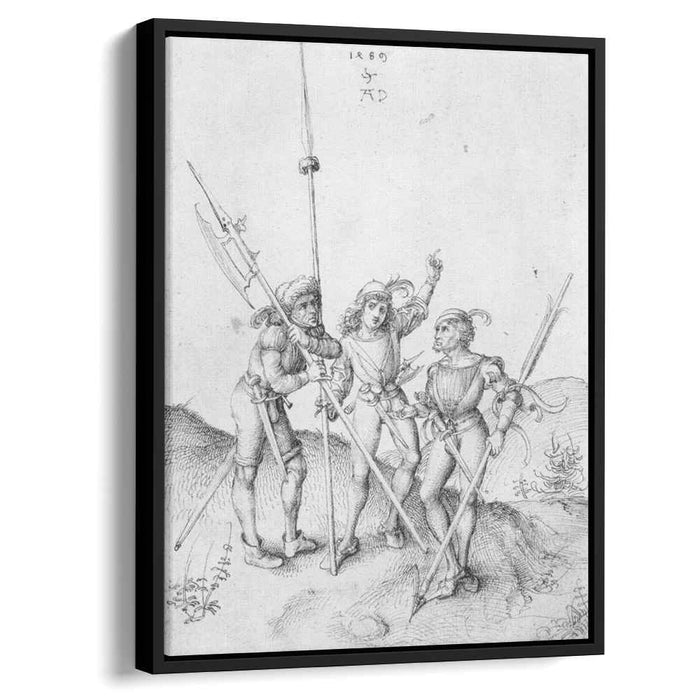 Soldiers (1489) by Albrecht Durer