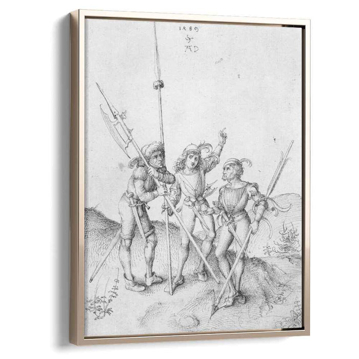 Soldiers (1489) by Albrecht Durer