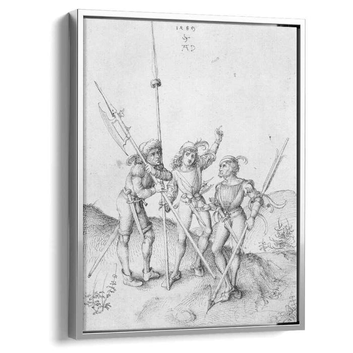 Soldiers (1489) by Albrecht Durer