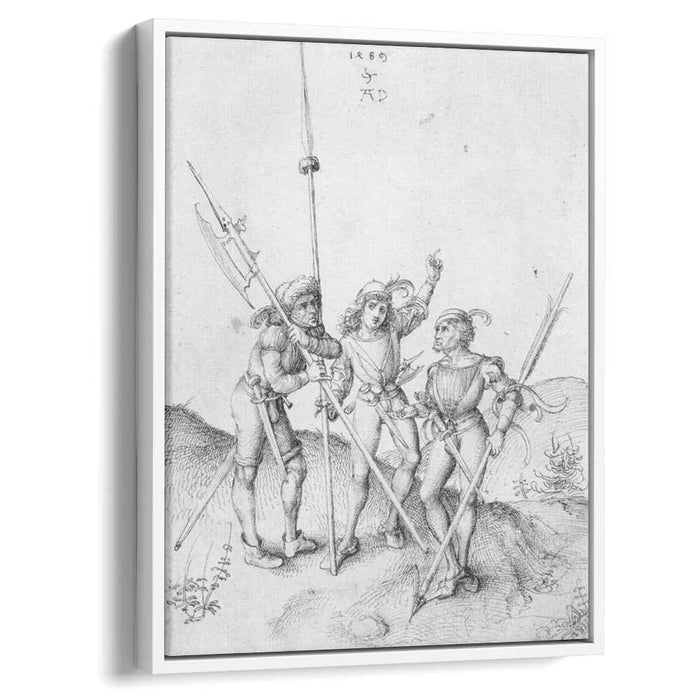 Soldiers (1489) by Albrecht Durer