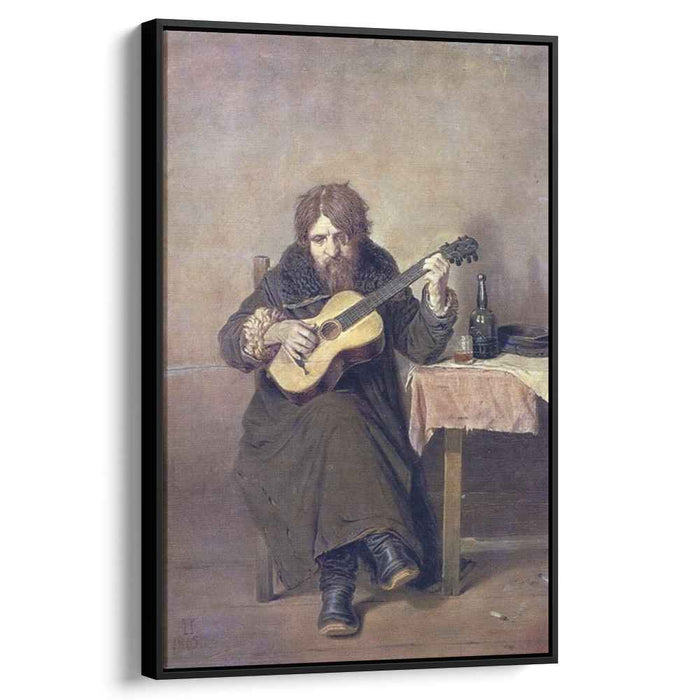 Solitary Guitarist (1865) by Vasily Perov