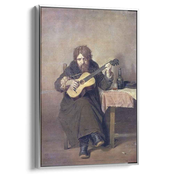 Solitary Guitarist (1865) by Vasily Perov