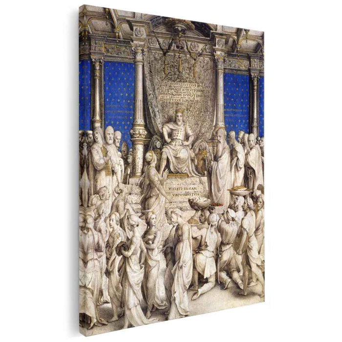 Solomon and the Queen of Sheba (1535) by Hans Holbein the Younger