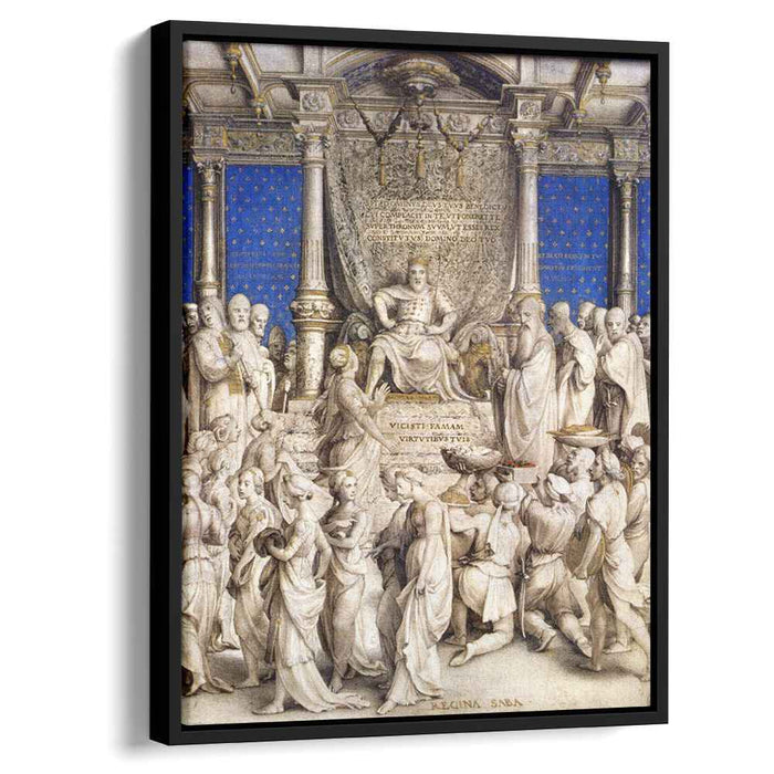 Solomon and the Queen of Sheba (1535) by Hans Holbein the Younger