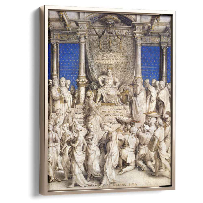 Solomon and the Queen of Sheba (1535) by Hans Holbein the Younger