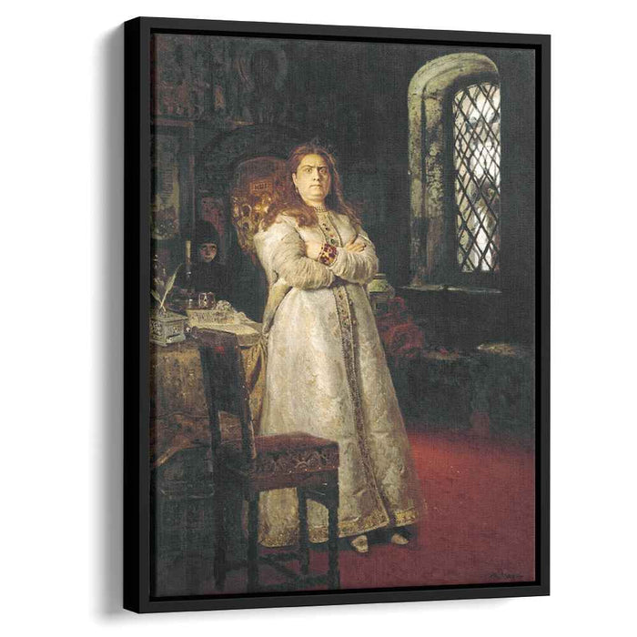 Tsarevna Sophia Alexeevna in the Novodevitchy Convent (1879) by Ilya Repin