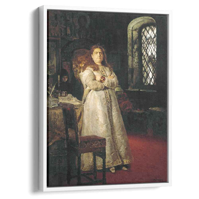 Tsarevna Sophia Alexeevna in the Novodevitchy Convent (1879) by Ilya Repin