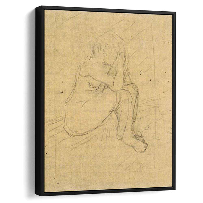 Sorrowing Woman (1887) by Vincent van Gogh