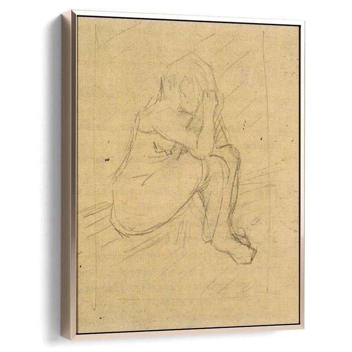 Sorrowing Woman (1887) by Vincent van Gogh