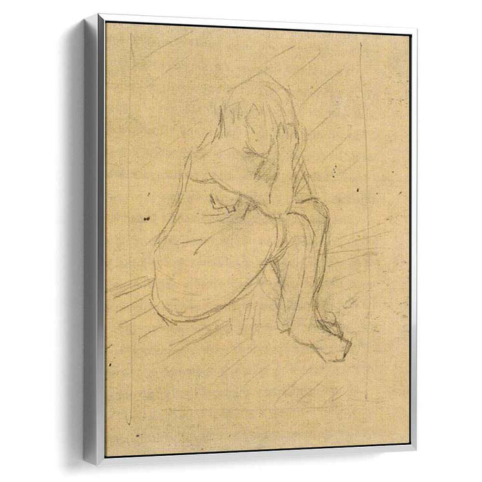 Sorrowing Woman (1887) by Vincent van Gogh