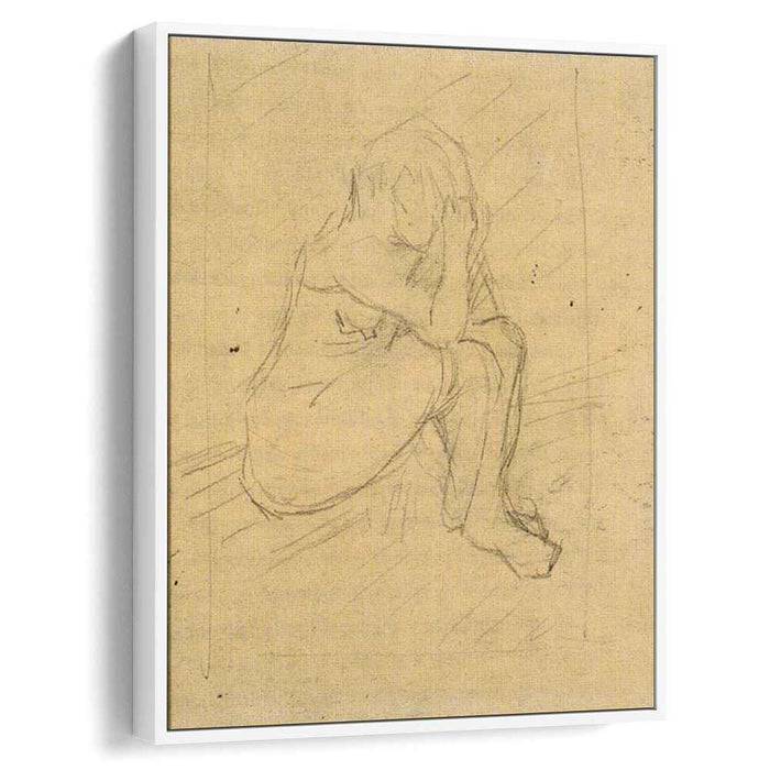 Sorrowing Woman (1887) by Vincent van Gogh