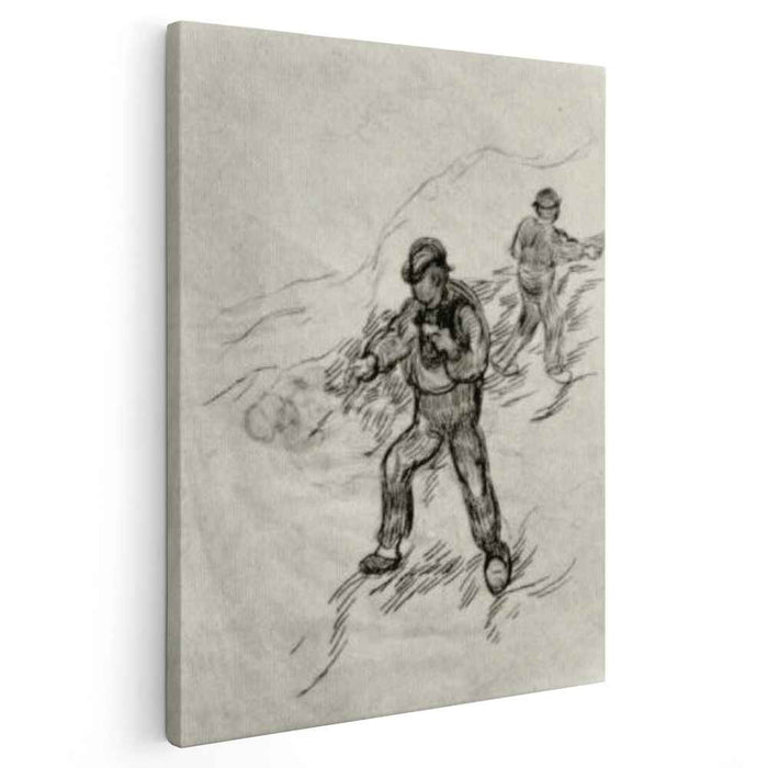 Sowers (1890) by Vincent van Gogh