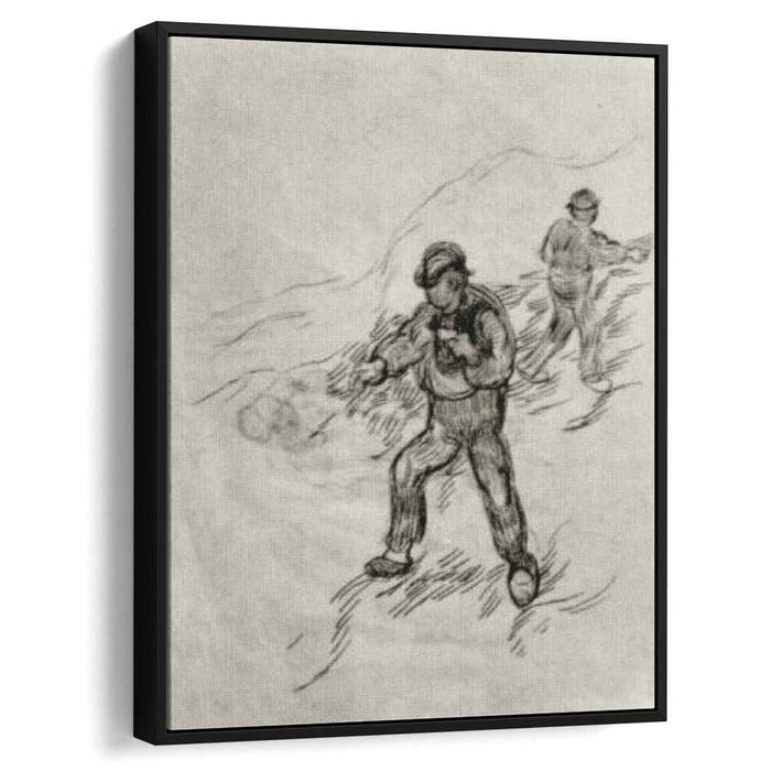 Sowers (1890) by Vincent van Gogh