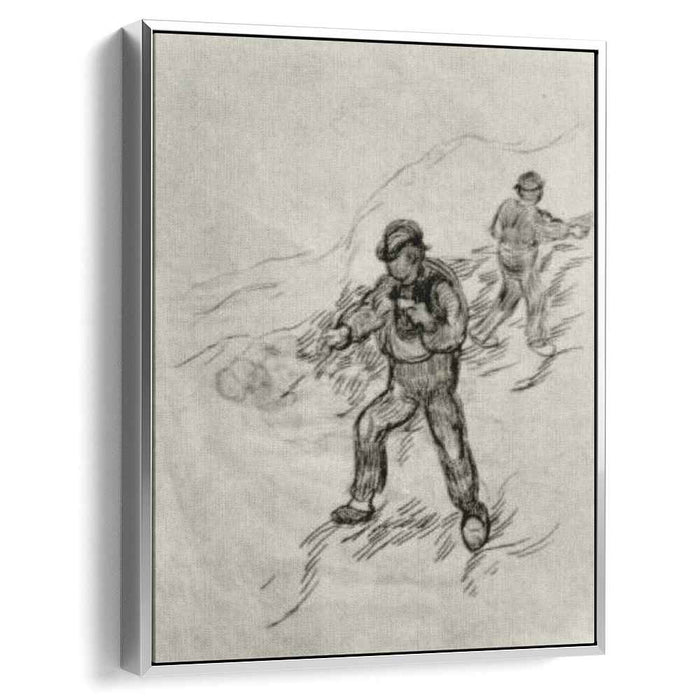 Sowers (1890) by Vincent van Gogh