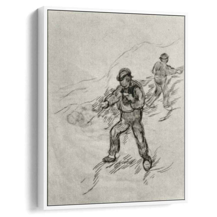 Sowers (1890) by Vincent van Gogh