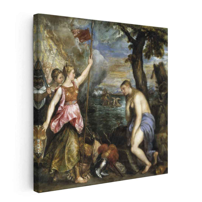 Spain Succouring Religion (1575) by Titian