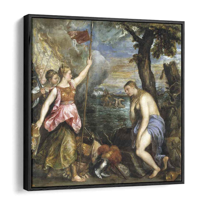 Spain Succouring Religion (1575) by Titian