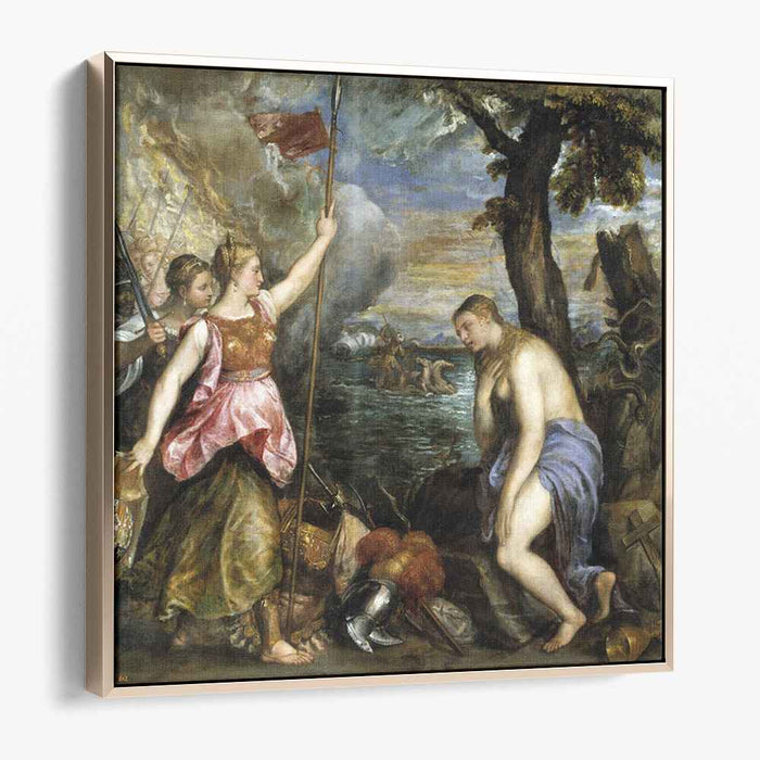 Spain Succouring Religion (1575) by Titian