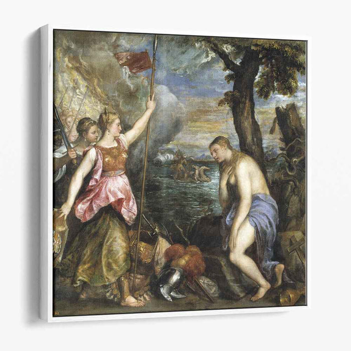 Spain Succouring Religion (1575) by Titian