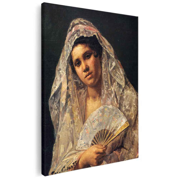Spanish Dancer Wearing a Lace Mantilla (1873) by Mary Cassatt
