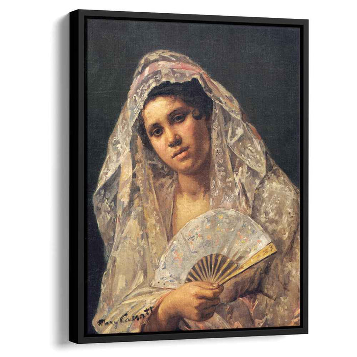 Spanish Dancer Wearing a Lace Mantilla (1873) by Mary Cassatt